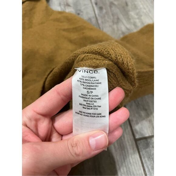 Vince Wool and Cashmere Turtleneck Size Small - Picture 5 of 5